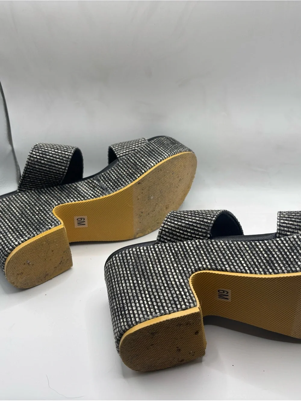 Ocean Ave Black Multi Platform Sandal - Women's
